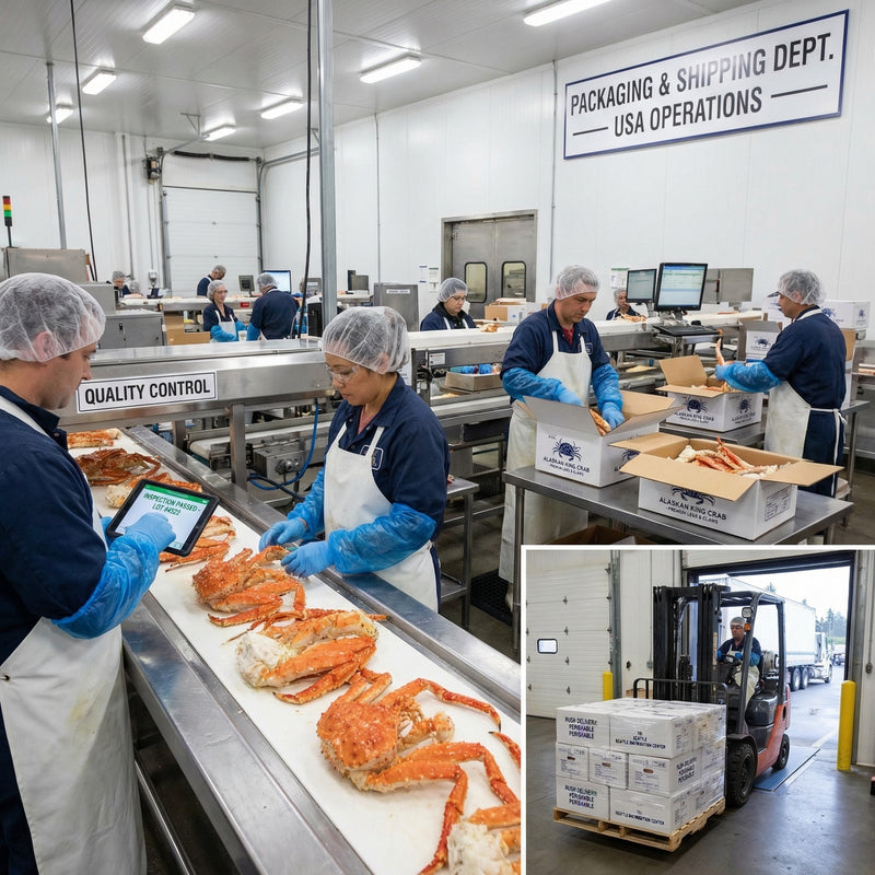 Colossal King Crab Leg: Sweet, Meaty & Flash-Frozen Freshness